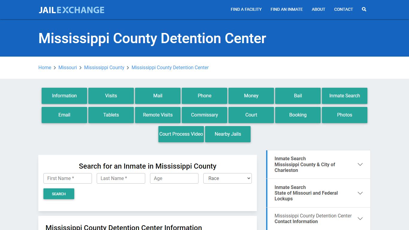 Mississippi County Detention Center - Jail Exchange